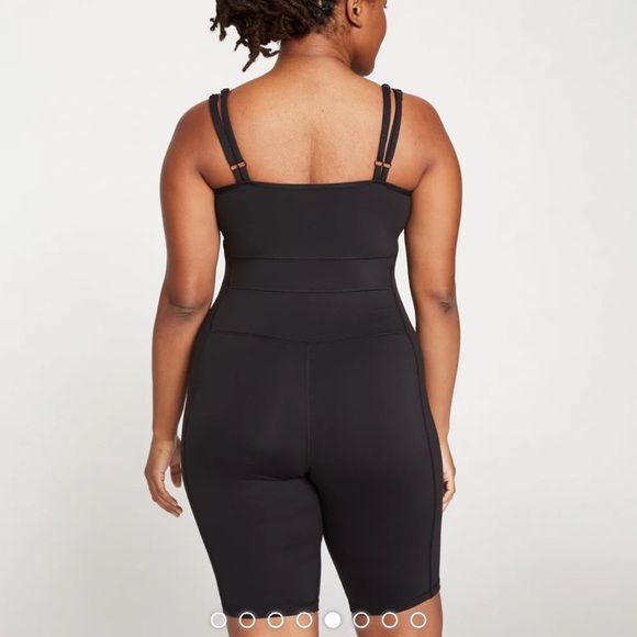 UNIVERSAL STANDARD Next-to-Naked Bodyshort Black NEW Athleisure Size Large 3X - Picture 8 of 13